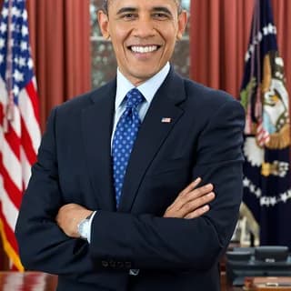 Portrait of Barack Obama