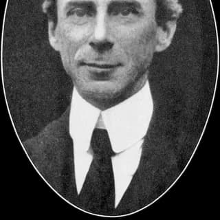 Portrait of Bertrand Russell