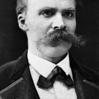Portrait of Friedrich Nietzsche