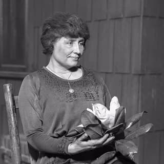 Portrait of Helen Keller