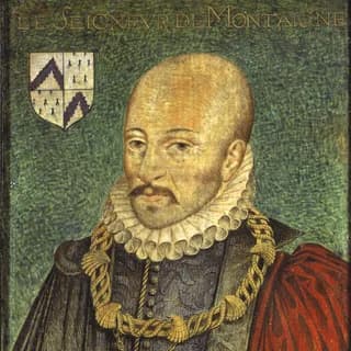 Portrait of Michel de Montaigne