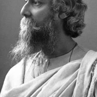 Portrait of Rabindranath Tagore
