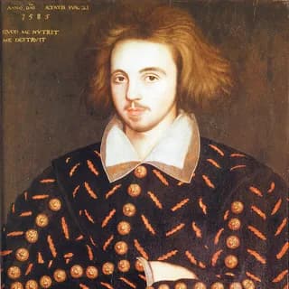 Portrait of Christopher Marlowe