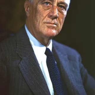 Portrait of Franklin D. Roosevelt