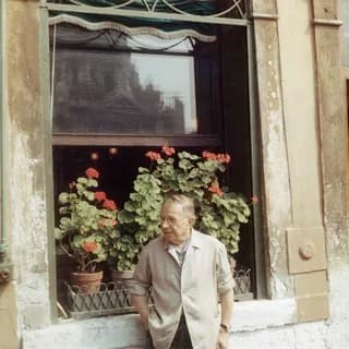 Portrait of Jean-Paul Sartre