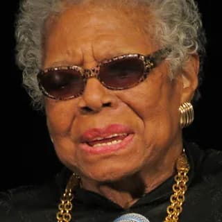 Portrait of Maya Angelou
