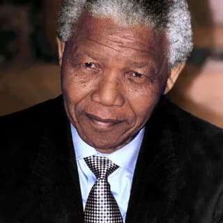 Portrait of Nelson Mandela