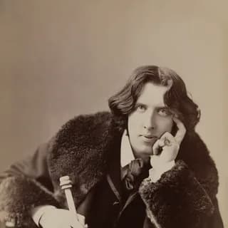 Portrait of Oscar Wilde