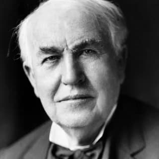 Portrait of Thomas Edison